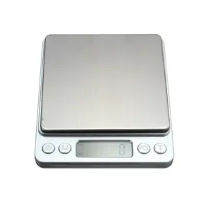 Digitális ékszermérleg 500 g, 0,01 g pontossággal, LCD-kijelzővel