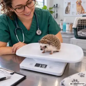 Digitális kisállatmérleg LCD-kijelzővel, 10 kg, 1 g pontosság, fehér