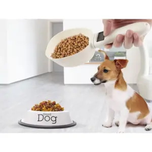 Digitális konyhai kanálmérleg LCD-kijelzővel, 800 g, 0,1 g, krémszínű