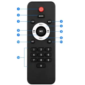 Hordozható Bluetooth karaoke hangszóró, 2 mikrofonnal, LED-fénnyel