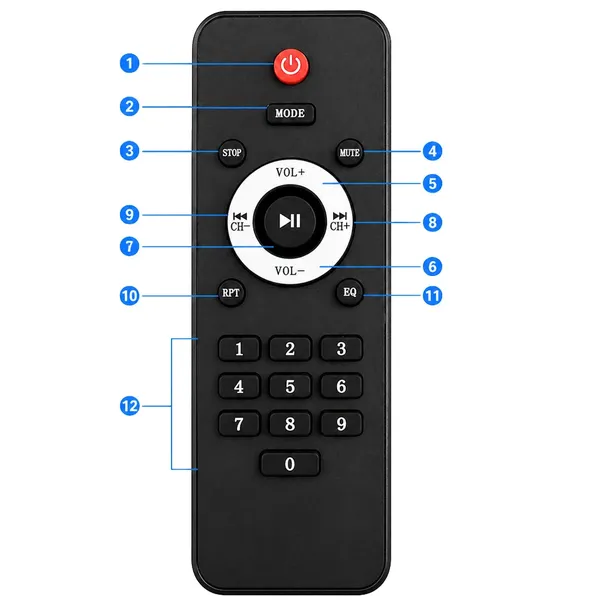 Hordozható Bluetooth karaoke hangszóró, 2 mikrofonnal, LED-fénnyel