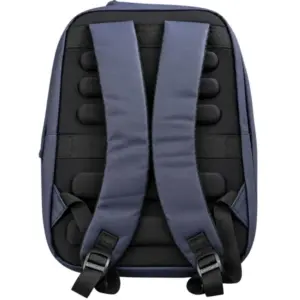 Kék laptop hátizsák USB-porttal, 42 × 30 × 15 cm, munkához és utazáshoz