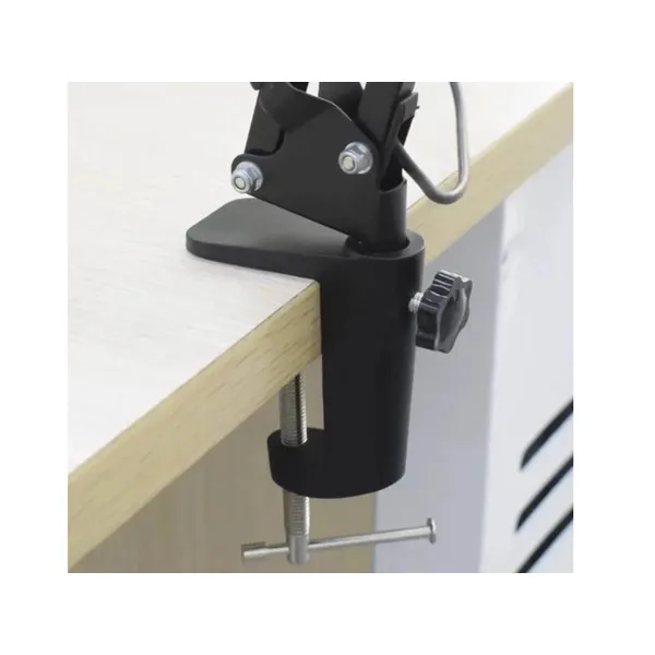 Kozmetikai LED-es nagyítós lámpa, USB, 9,5 cm-es lencse, fekete