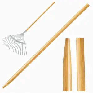 Lakkozott fa szerszámnyél, 120 cm, 22 mm, menet nélkül