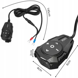 Motoros kormánytöltő, 54 W, USB-A és USB-C, Bluetooth-vezérléssel