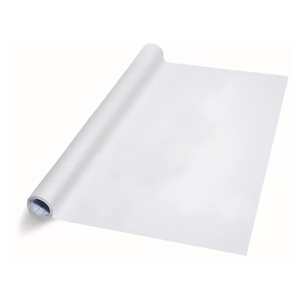Öntapadó, szárazon törölhető táblafólia 200 × 45 cm, kék filccel