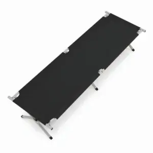 Összecsukható kempingágy XXL, 190 × 62 × 42 cm, 50 kg, hordtáskával