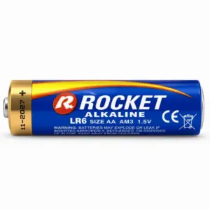 Rocket AA alkáli ceruzaelem, LR06/LR6, 1,5 V, 10 db