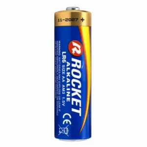 Rocket AA alkáli ceruzaelem, LR06/LR6, 1,5 V, 4 db