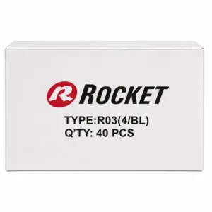 Rocket AAA R03 cink-szén mikroelem, 1,5 V, 4 db