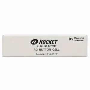 Rocket AG10 LR54 alkáli gombelem, 1,5 V, 10 db
